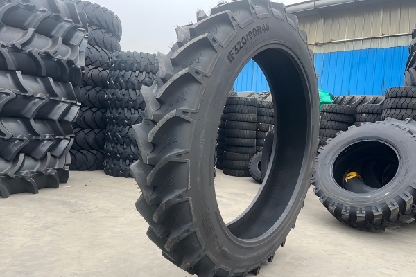 SUNDOM IF (Improved Flexion) R-1W Tractor Tire- Lower Soil Compaction, Higher Load Capacity